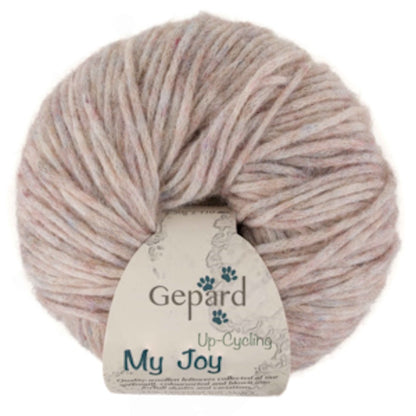 My Joy Up-Cycling | Fil de rêve issu d'alpaga, de mérinos et de coton bio recyclés