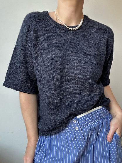 Tee n° 1 | luxueux pull à emmanchures marteau en Wild & Soft et Cashmere Lace de Gepard Garn
