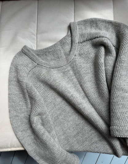 Tee n° 1 | luxueux pull à emmanchures marteau en Wild & Soft et Cashmere Lace de Gepard Garn
