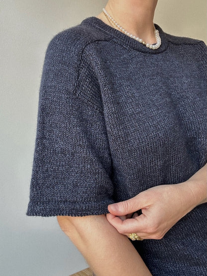 Tee n° 1 | luxueux pull à emmanchures marteau en Wild & Soft et Cashmere Lace de Gepard Garn