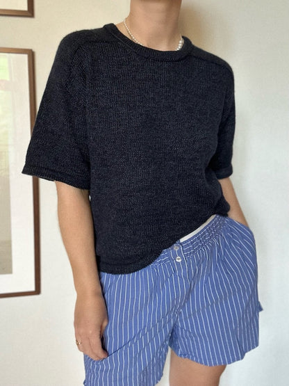 Tee n° 1 | luxueux pull à emmanchures marteau en Wild & Soft et Cashmere Lace de Gepard Garn