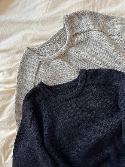 Tee n° 1 | luxueux pull à emmanchures marteau en Wild & Soft et Cashmere Lace de Gepard Garn