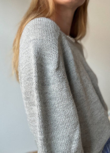 Tee n° 1 | luxueux pull à emmanchures marteau en Wild & Soft et Cashmere Lace de Gepard Garn