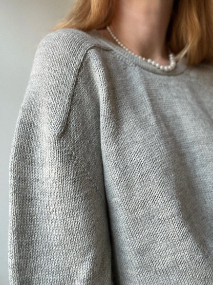 Tee n° 1 | luxueux pull à emmanchures marteau en Wild & Soft et Cashmere Lace de Gepard Garn