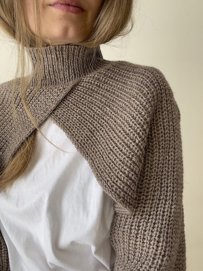 Aegyoknit Narae cropped Sweater mit Wild & Soft und Cashmere Lace von Gepard Garn 5