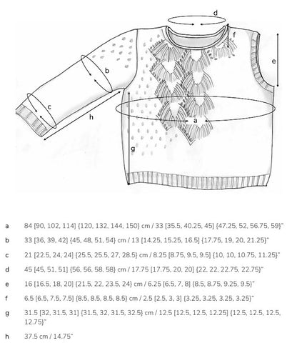 Yua Shirt | romantisches Lacemuster aus Line von Sandnes Garn