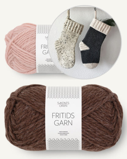Nikolaus Strumpf | féerique en Fritidsgarn de Sandnes Garn