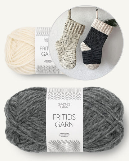 Nikolaus Strumpf | féerique en Fritidsgarn de Sandnes Garn