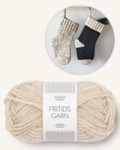 Nikolaus Strumpf | féerique en Fritidsgarn de Sandnes Garn