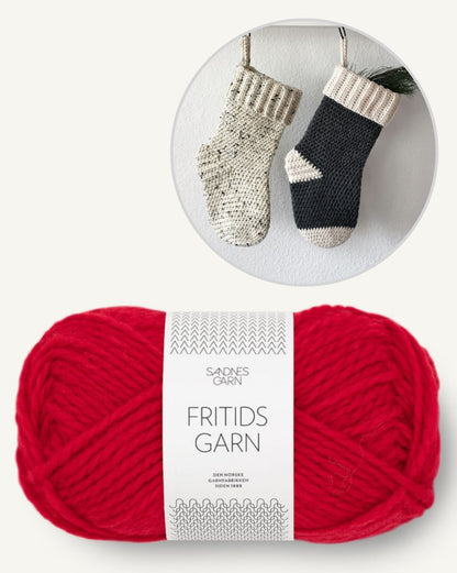 Nikolaus Strumpf | féerique en Fritidsgarn de Sandnes Garn