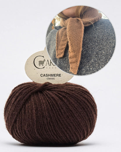 Note Bandana | Écharpe en cachemire simple et décontractée en cachemire classique de Cardiff