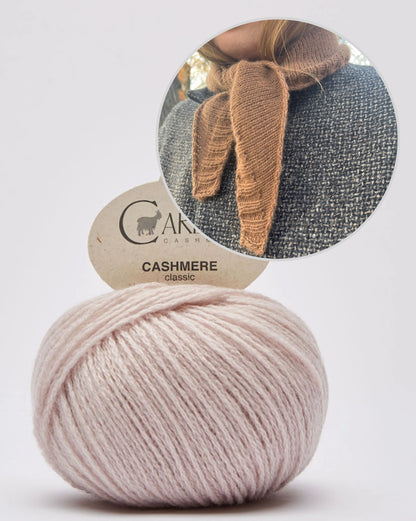 Note Bandana | Écharpe en cachemire simple et décontractée en cachemire classique de Cardiff