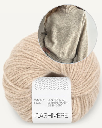 Note Sweater | Le pull en cachemire de tes rêves avec du cachemire de Sandnes Garn