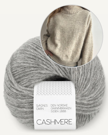 Note Sweater | Le pull en cachemire de tes rêves avec du cachemire de Sandnes Garn