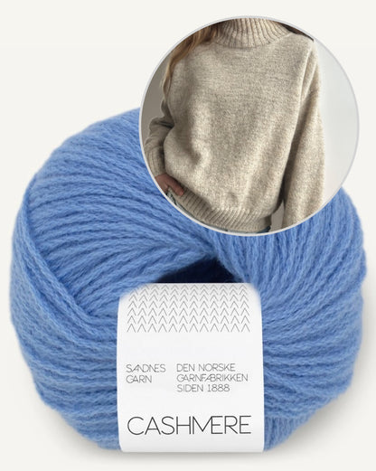 Note Sweater | Le pull en cachemire de tes rêves avec du cachemire de Sandnes Garn