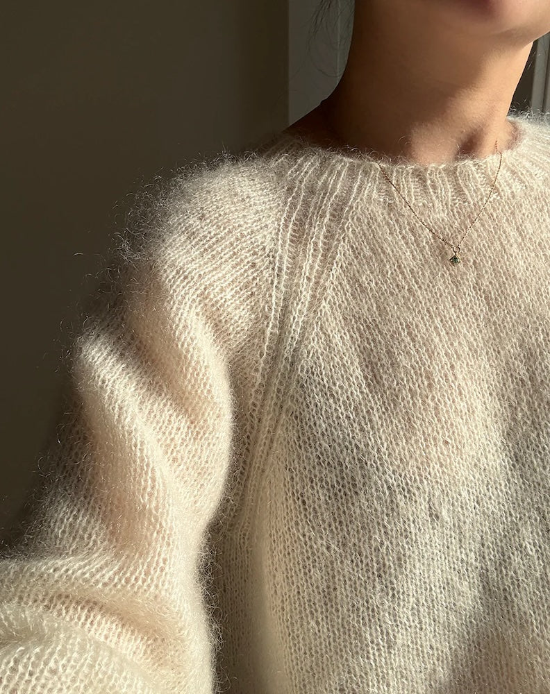 Joo Sweater light von Novemberknits mit Tynn Silk Mohair von Sandnes Garn 2
