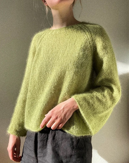 Joo Sweater light von Novemberknits mit Tynn Silk Mohair von Sandnes Garn 6