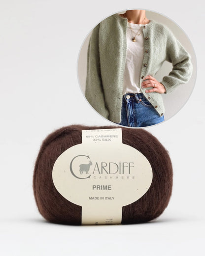 Novice Cardigan - Cashmere Edition | extrêmement doux en Prime de Cardiff Cashmere