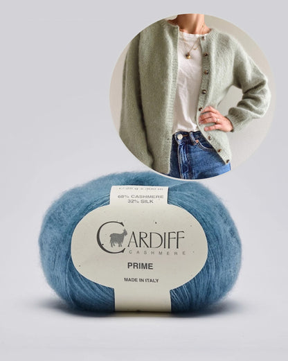 Novice Cardigan - Cashmere Edition | extrêmement doux en Prime de Cardiff Cashmere