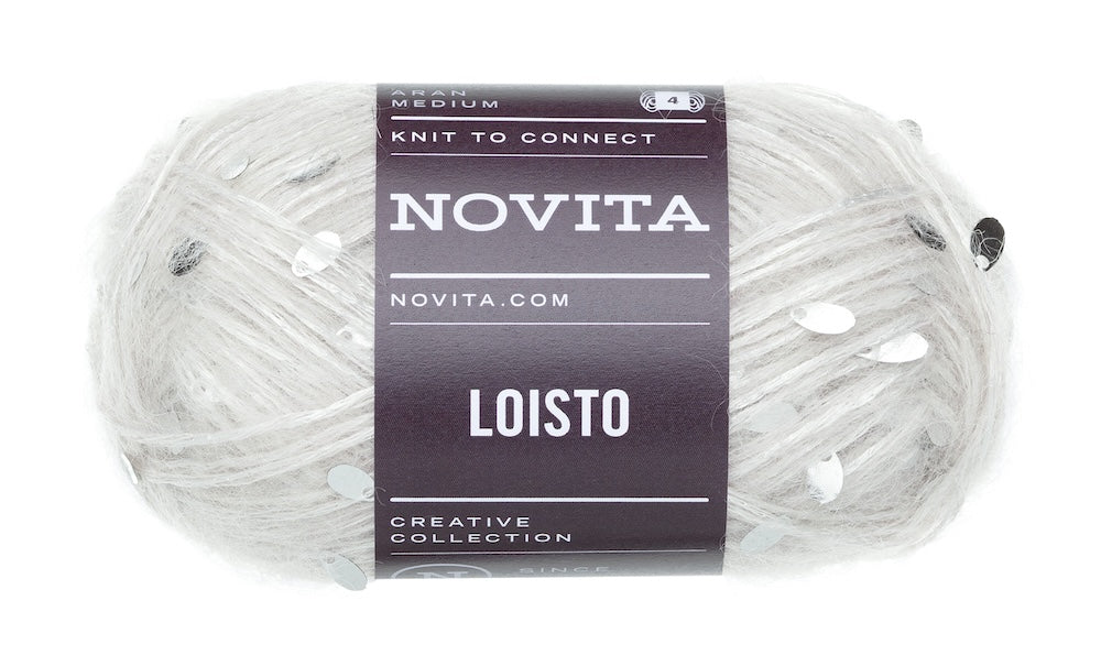 Loisto | Sequin yarn with a shiny effect 