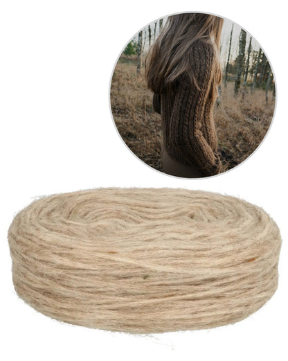 Chandail Oakwood Raglan | fin motif torsadé en Plötulopi de Lopi Island