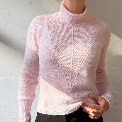 Arrow Blouse | meget flatterende og blød, strikket af Cashmere 6/28 fra Pascuali
