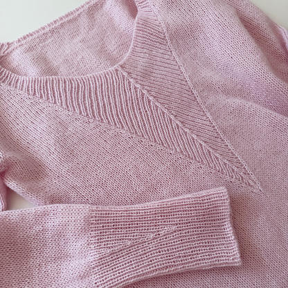 Arrow Blouse | meget flatterende og blød, strikket af Cashmere 6/28 fra Pascuali
