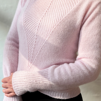 Arrow Blouse | meget flatterende og blød, strikket af Cashmere 6/28 fra Pascuali