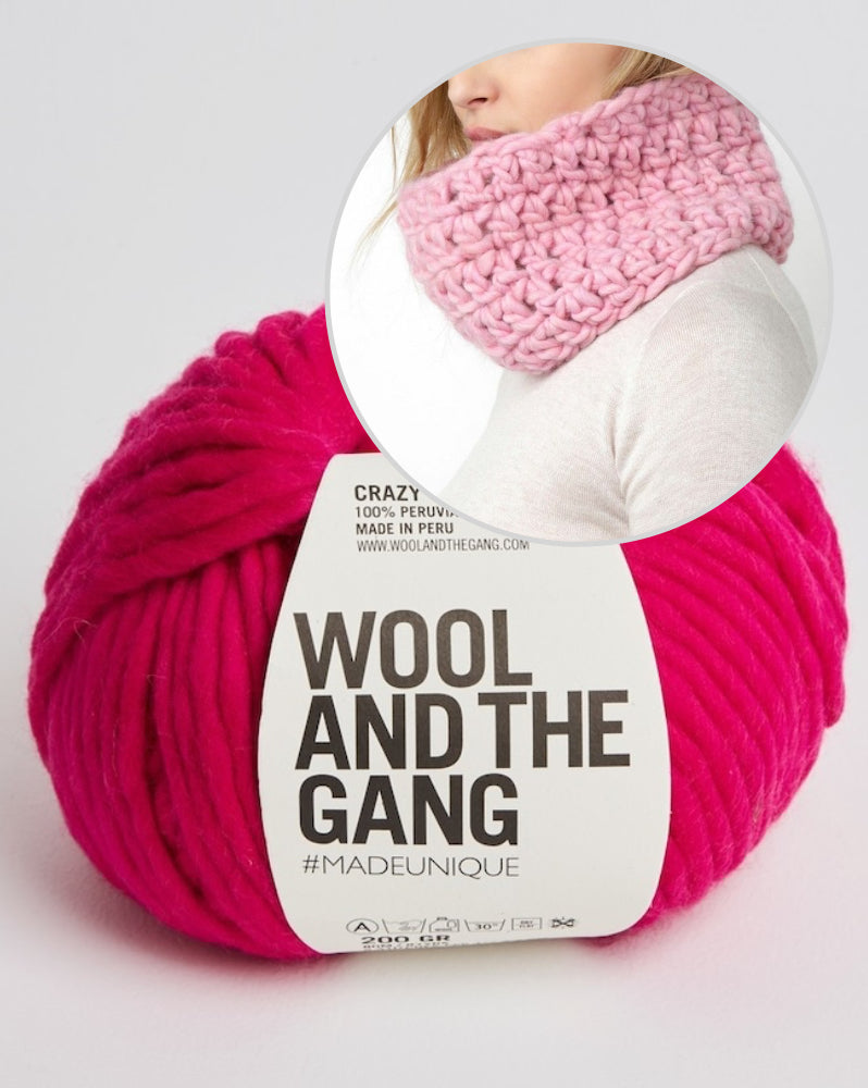 Écharpe tubulaire Off the Hook | Écharpe au crochet aussi pour débutants - avec tutoriel gratuit