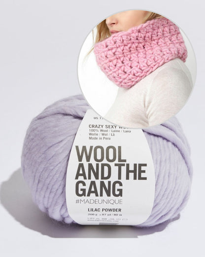 Écharpe tubulaire Off the Hook | Écharpe au crochet aussi pour débutants - avec tutoriel gratuit