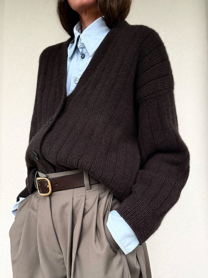 Cardigan a righe | classica e bella giacca Sayama di Pascuali