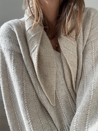 Flow Loop Scarf | écharpe en cachemire délicat de Cardiff Classic Cashmere