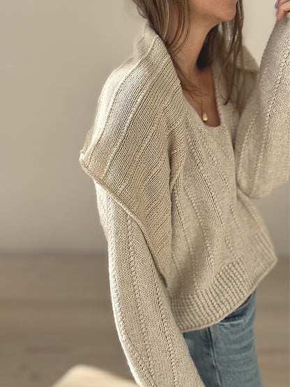 Flow Loop Scarf | écharpe en cachemire délicat de Cardiff Classic Cashmere