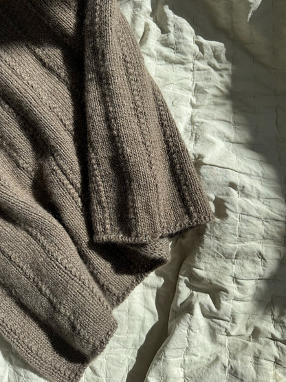 Flow Loop Top | delicate stripes made from Classic Cashmere by Cardiff