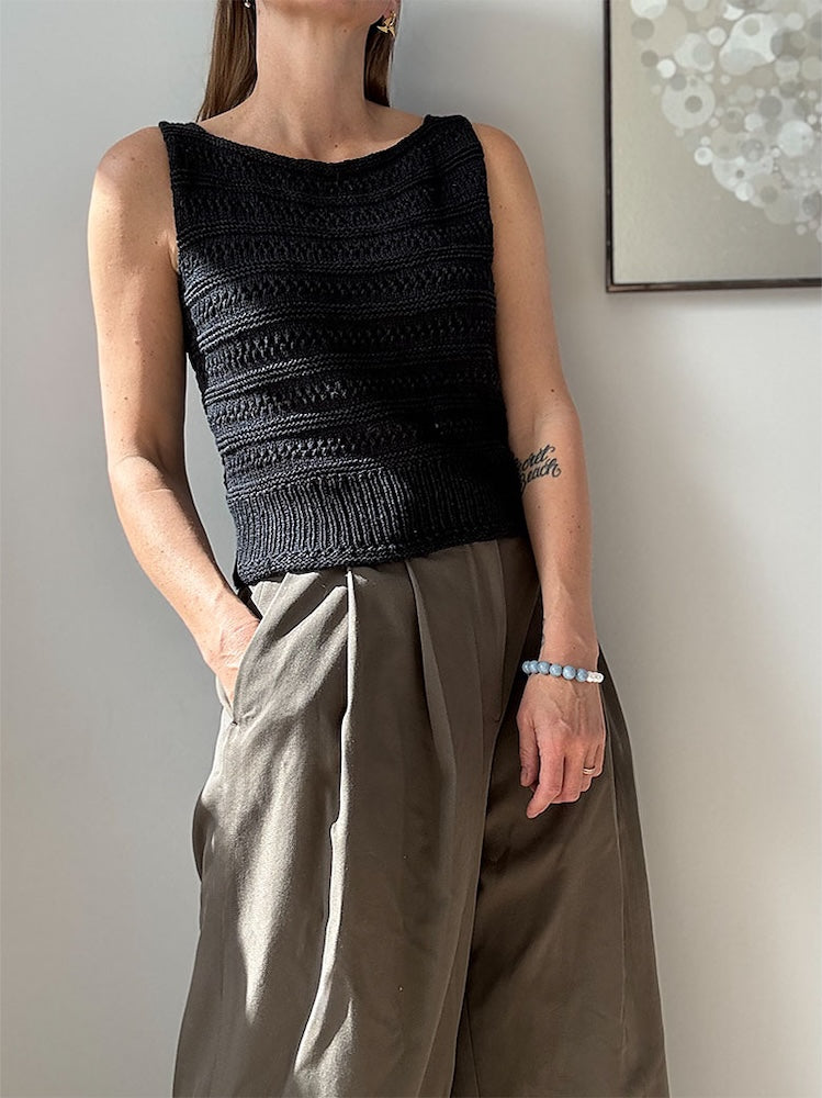 Other Loops Lacey Loop Top mit Pure Silk von Knitting for Olive 3