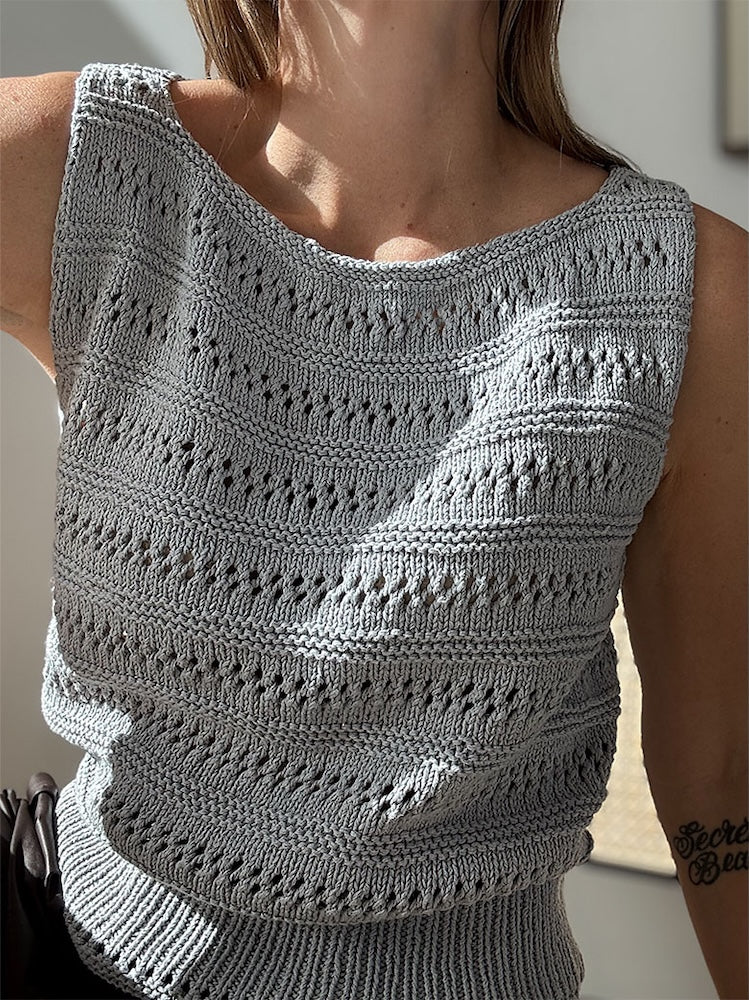 Other Loops Lacey Loop Top mit Pure Silk von Knitting for Olive 6