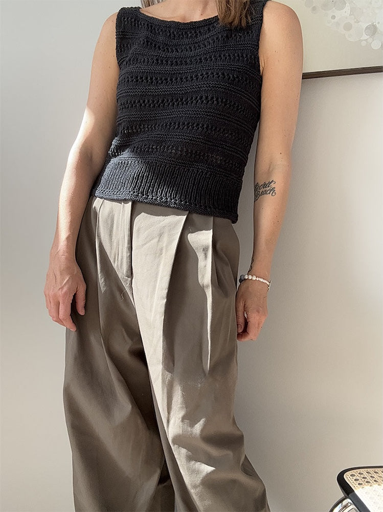 Other Loops Lacey Loop Top mit Pure Silk von Knitting for Olive 8