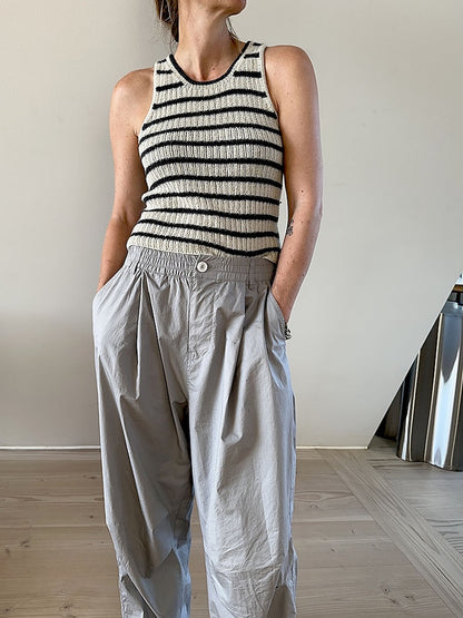Lined Loop Top | Charming stripes made from Wild & Soft by Gepard Garn
