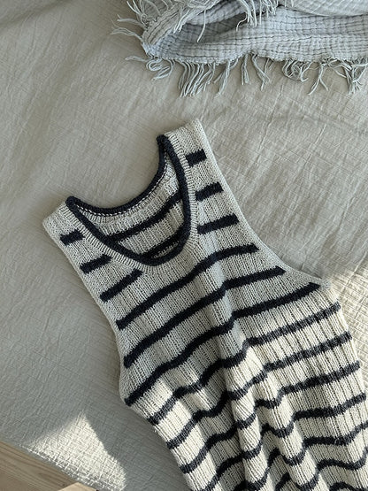 Lined Loop Top | Charming stripes made from Wild & Soft by Gepard Garn