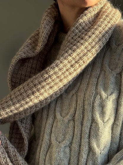 Other Loops Waffle Loop Scarf mit Yak von Lang Yarns 7
