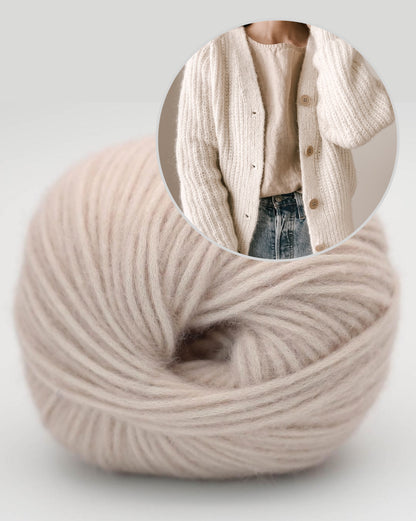 Cardigan Oversized Seasons | douillet et ultra doux en Brisa de BC Garn