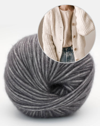 Cardigan Oversized Seasons | douillet et ultra doux en Brisa de BC Garn