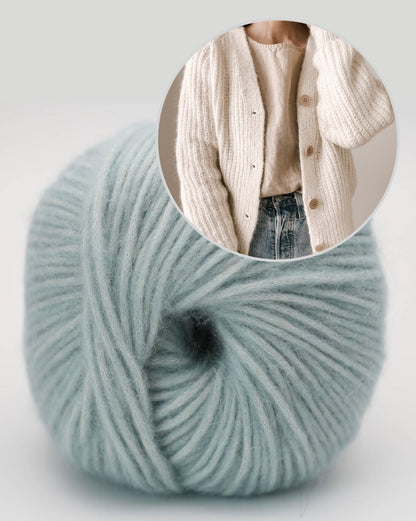 Cardigan Oversized Seasons | douillet et ultra doux en Brisa de BC Garn