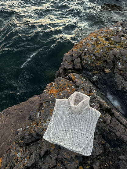 Autumn Tales Cowl | simple et chaud en Plötulopi de Lopi Island et Tynn Silk Mohair de Sandnes