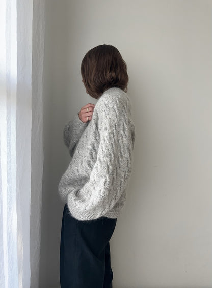 Chandail Shoreline | motif délicat en Fjallalopi et Tynn Silk Mohair