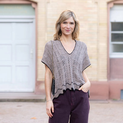 Oyster Shirt | Fine wave pattern from Arctic Pearl by Pascuali