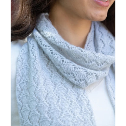 Snowscape Scarf | zartes Muster aus Cashmere Lace von Pascuali