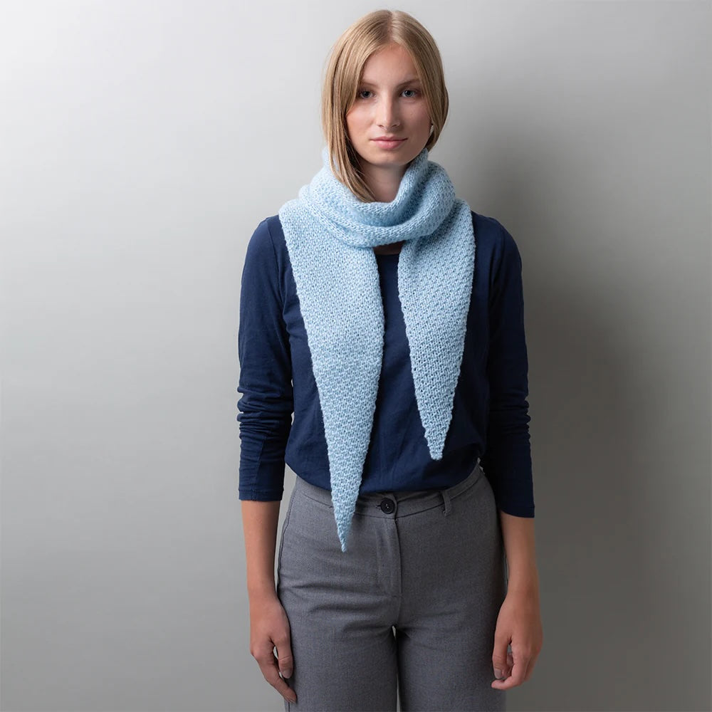 Tapered Cloud Shawl (PDF) - Instructions