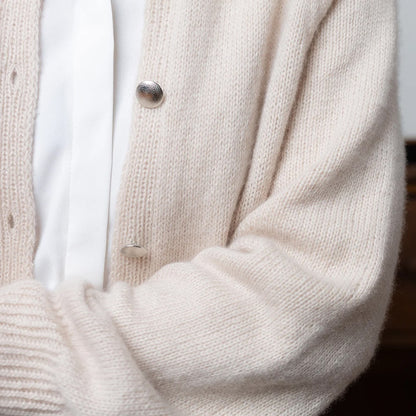 Velvet Line Cardigan | delicate cashmere jacket from Organic Cashmere 6/28 by Pascuali