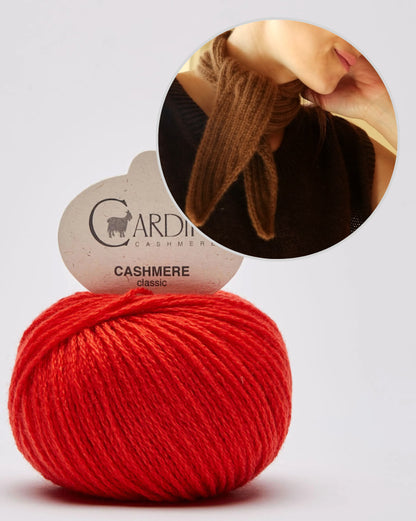 Écharpe Pâtissière | fine et incroyablement douce en cachemire Classic de Cardiff